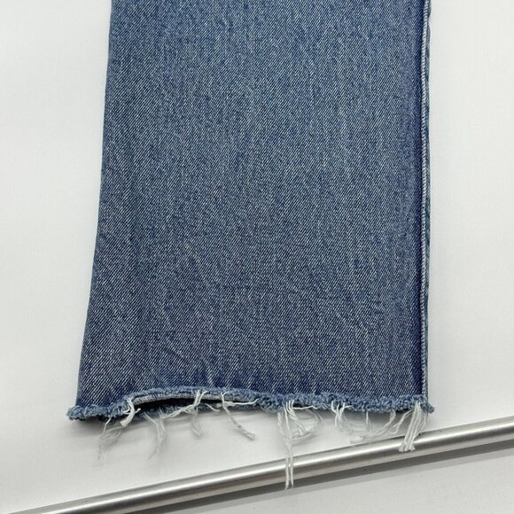 Levi's Premium 501 Original Cropped Women's Sz 30x26 Button Fly Distressed Jeans - Picture 12 of 14